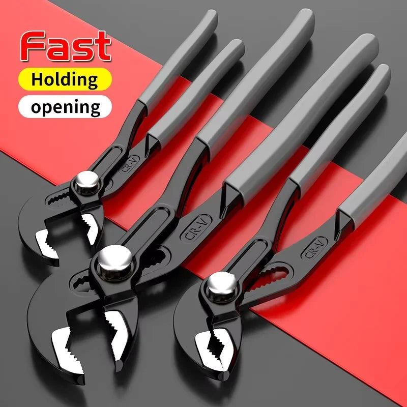 Quick-Adjust Water Pump Pliers - Size Options