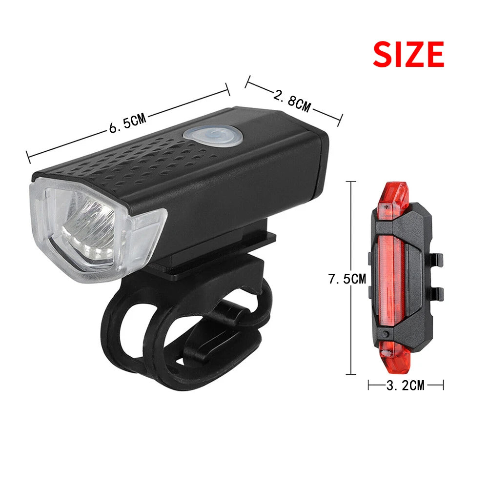 USB-oplaadbare fietslamp opties