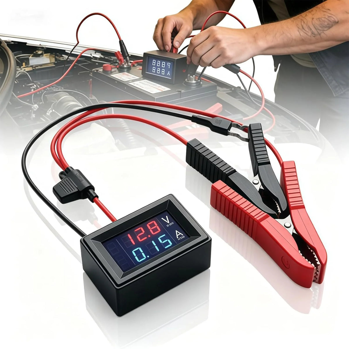 Tester parazitného odberu autobatérie BDT-2