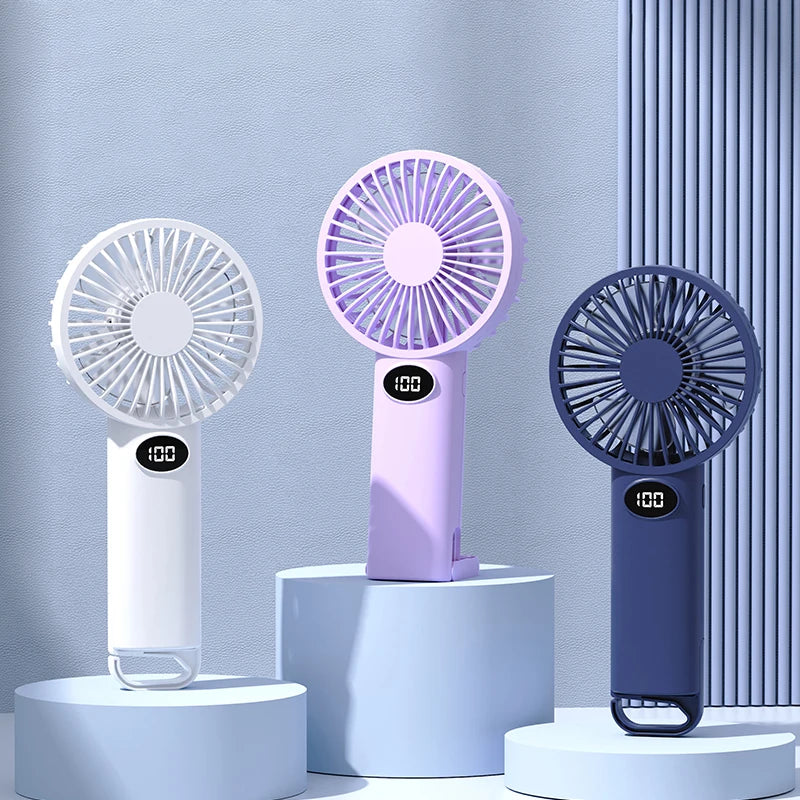 H9 Portable Fan with LCD