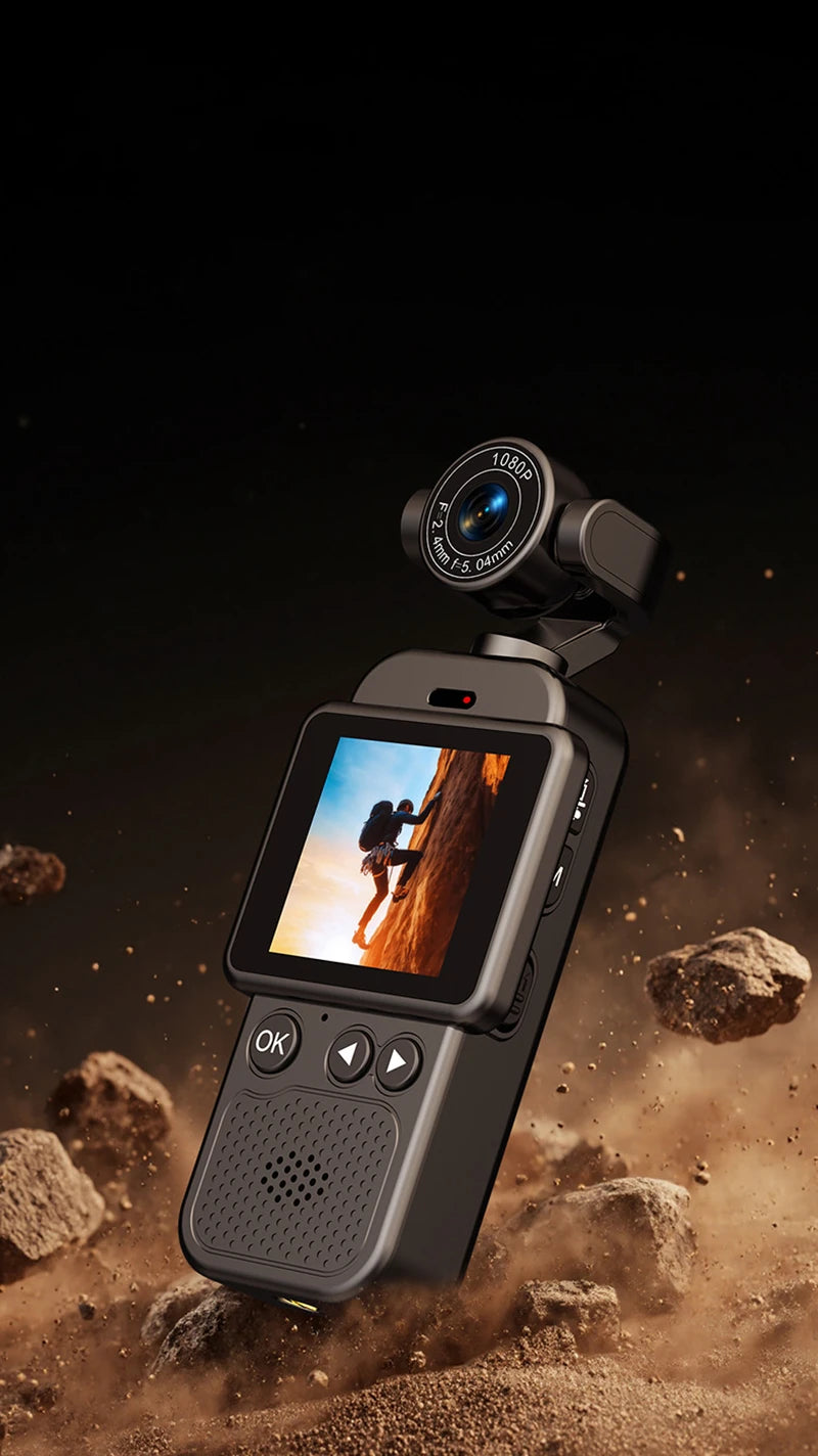 360° Handheld Chest Mount Action Camera 1080P WiFi