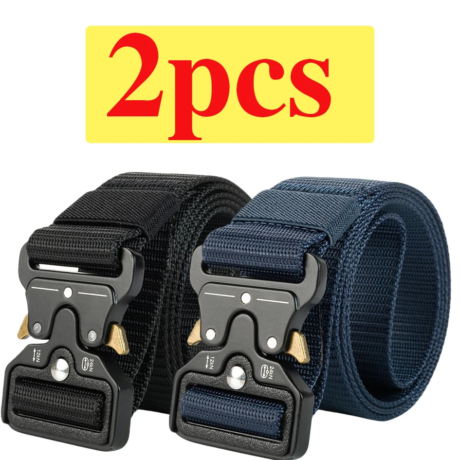 120cm Tactical-Style Belt Pair - Colour Options
