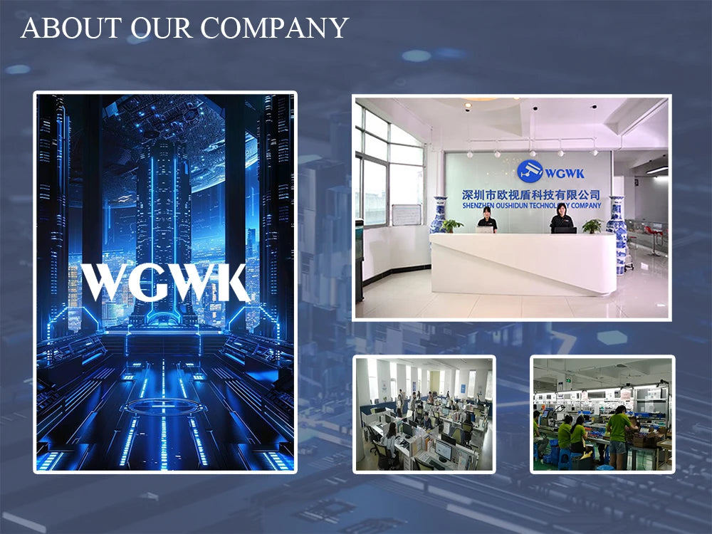 WGWK Caméra IP MINI 4K 3/4/5/8MP Zoom Manuel POE48V Objectif CS Boîtier Métallique Inspection Industrielle Sécurité Webcam Vidéo Surveillance