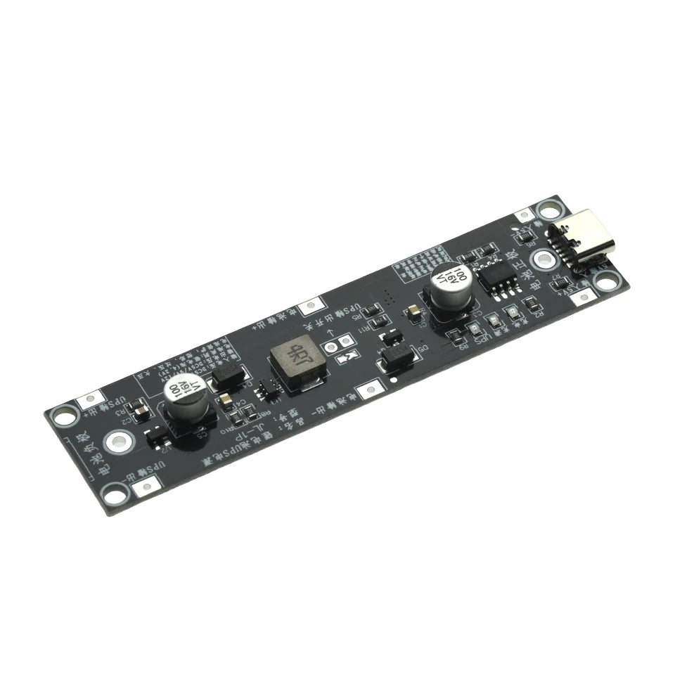 USB-C 18650 Boost UPS Module, Selectable 5 V, 9 V or 12 V