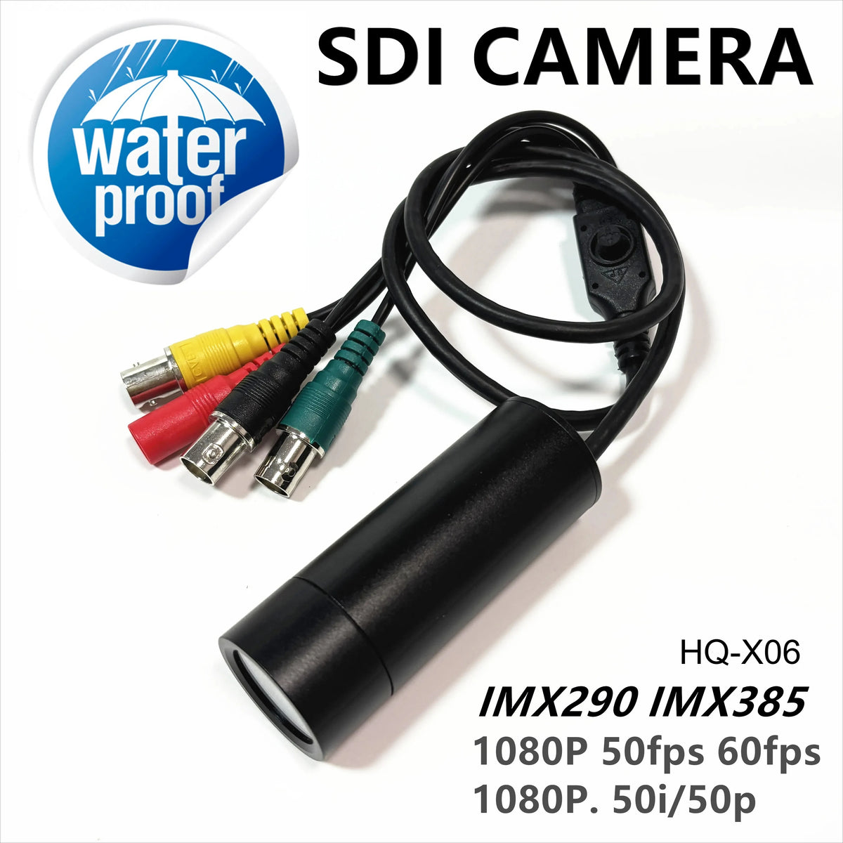 Mini Bullet SDI Camera 1080p 60fps 16x Digital Zoom