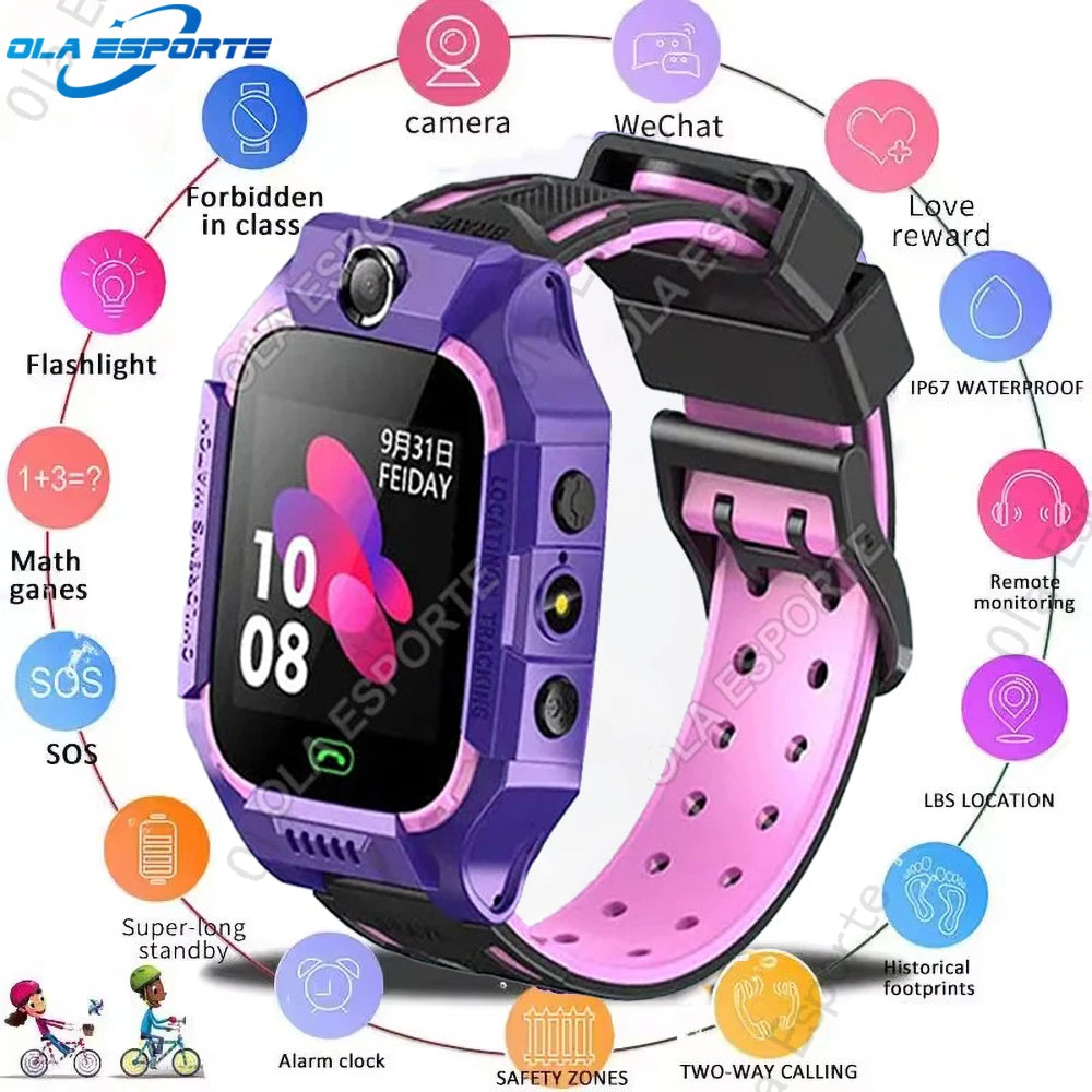 Kids' 2G Anruf-Smartwatch mit SOS-Taste