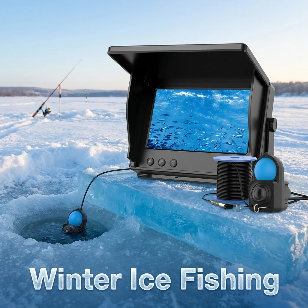 Underwater Fishing Camera with 4.3" Monitor and Night Vision