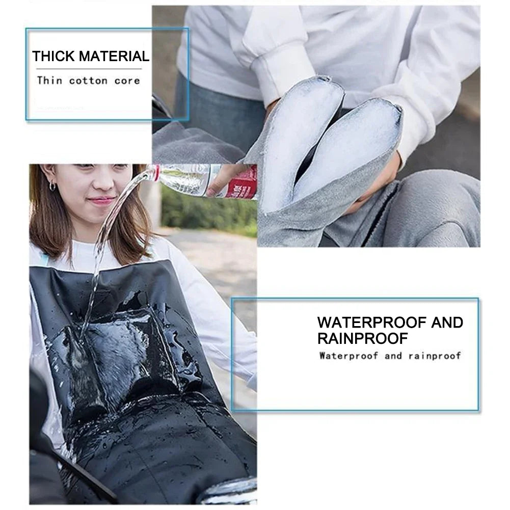 Scooter Leg Cover, Pictured Winter Options