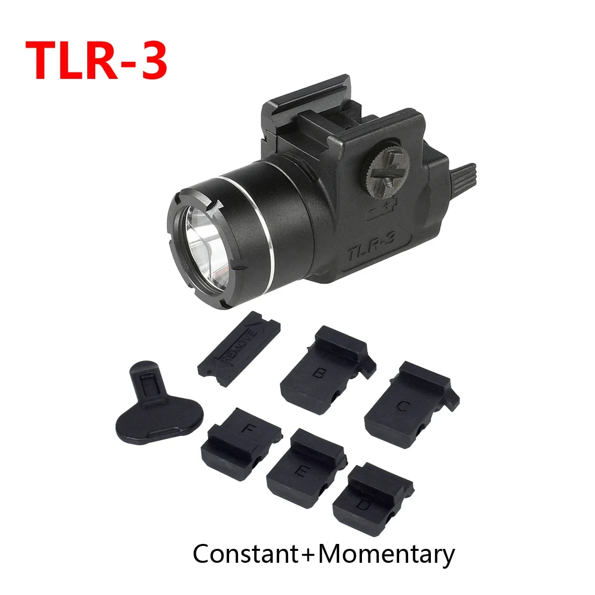 TLR Tactical LED Weapon Light Series TLR-1HL TLR-3 TLR-4 TLR-7 TLR-8