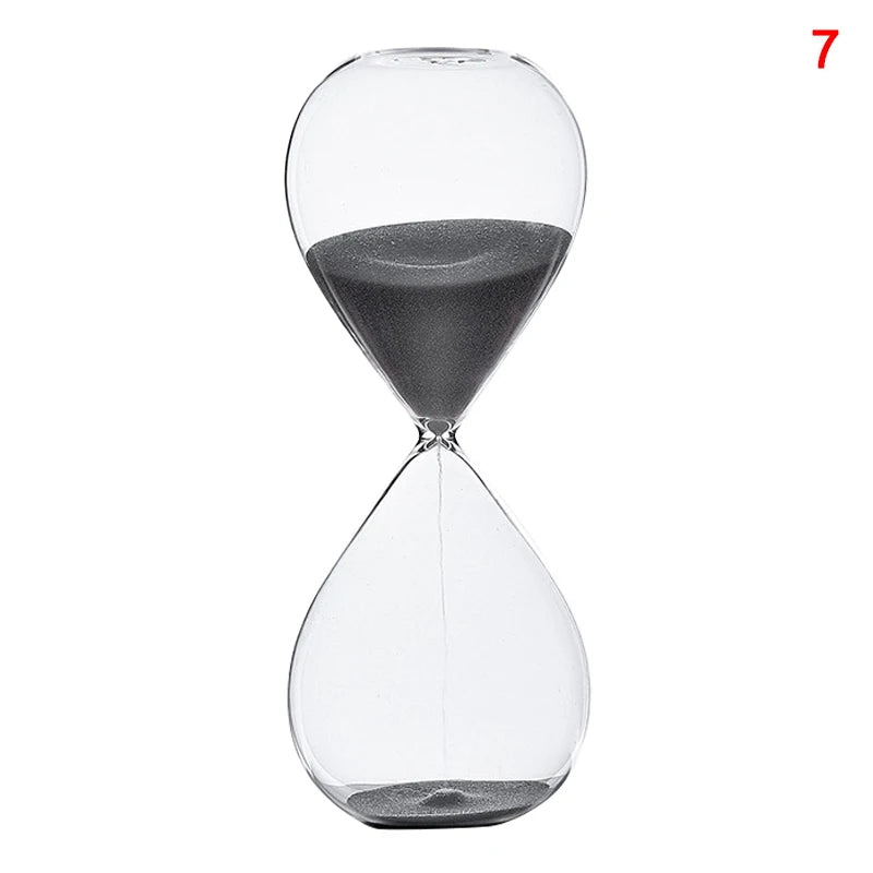 Timeglas i glas, 5 eller 30 minutter