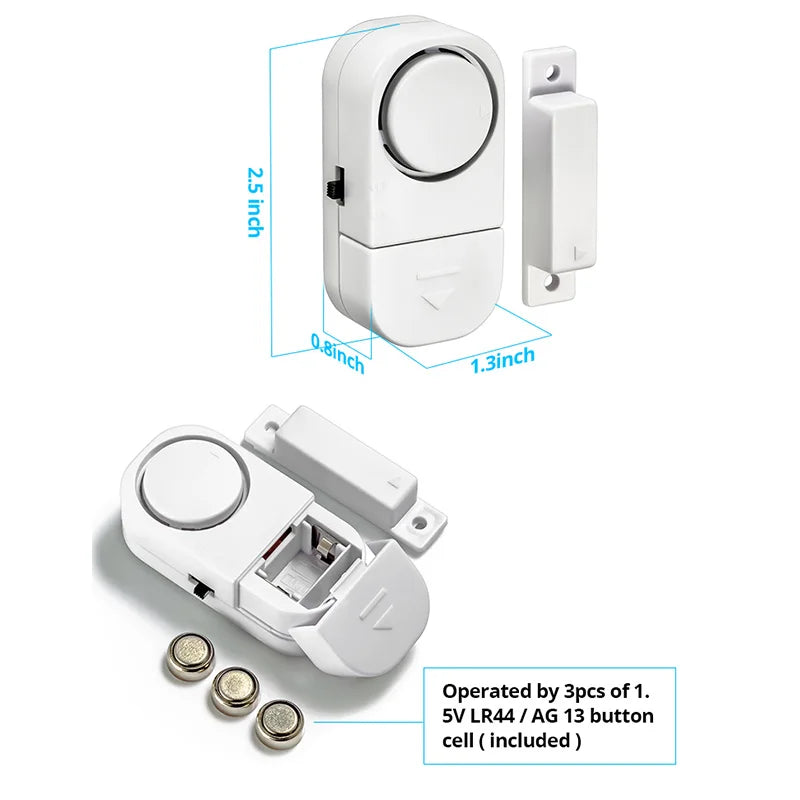 KERUI Wireless Door Sensor Alarm for Home Windows and Doors
