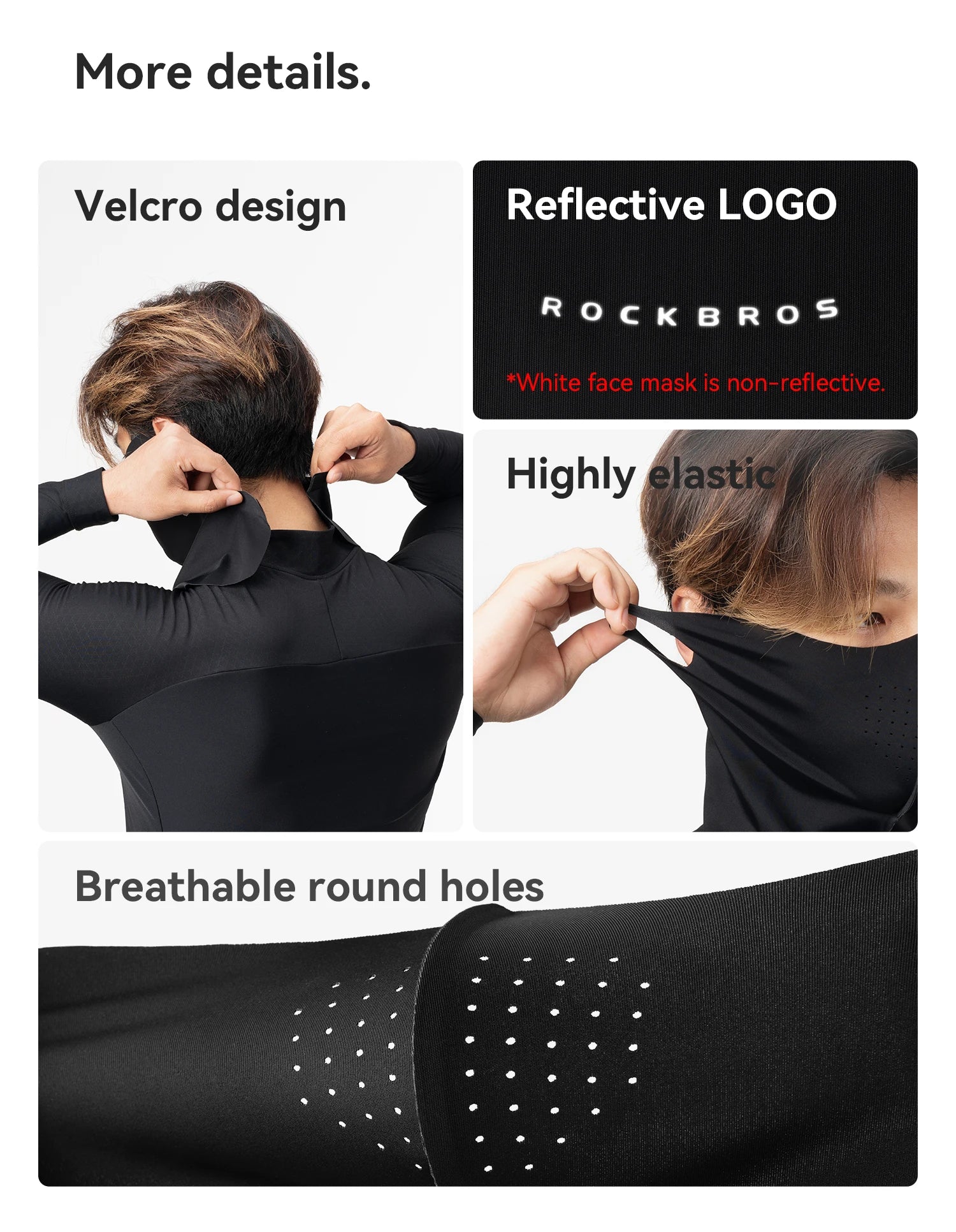 UV Protection Ice Silk Face Scarf Cycling Mask Neck Cover