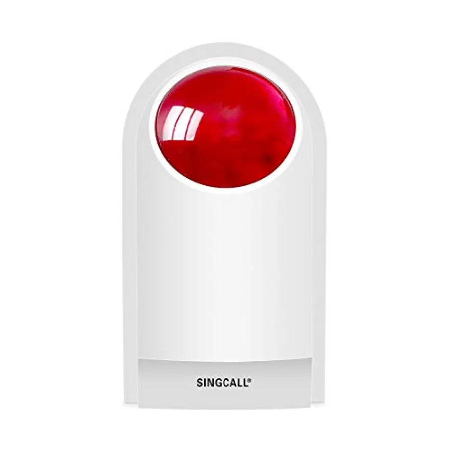 Outdoor SOS Alert System with Siren and 4 Panic Buttons