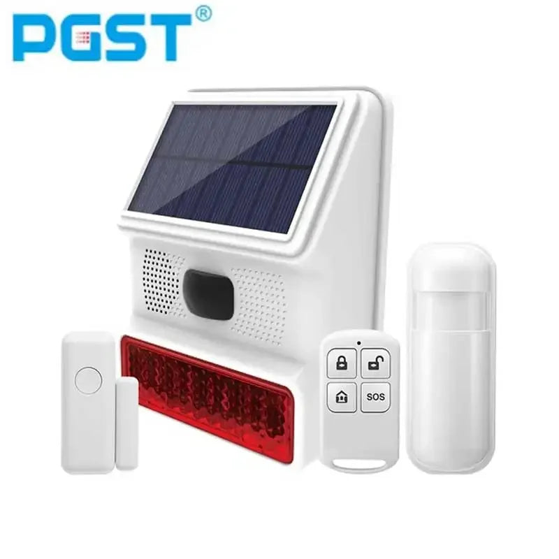 433MHz Wireless Solar Outdoor Alarm Siren