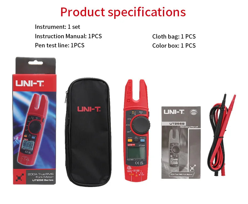 UT256A/UT256B Digital Fork Meter