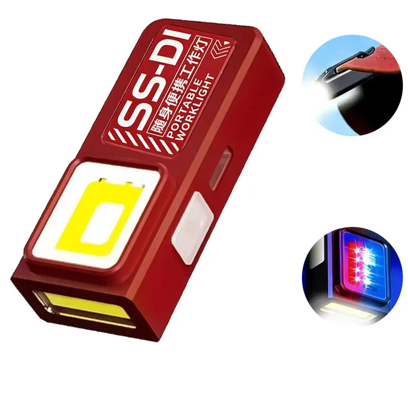 Mini Rechargeable Clip Light with Magnet