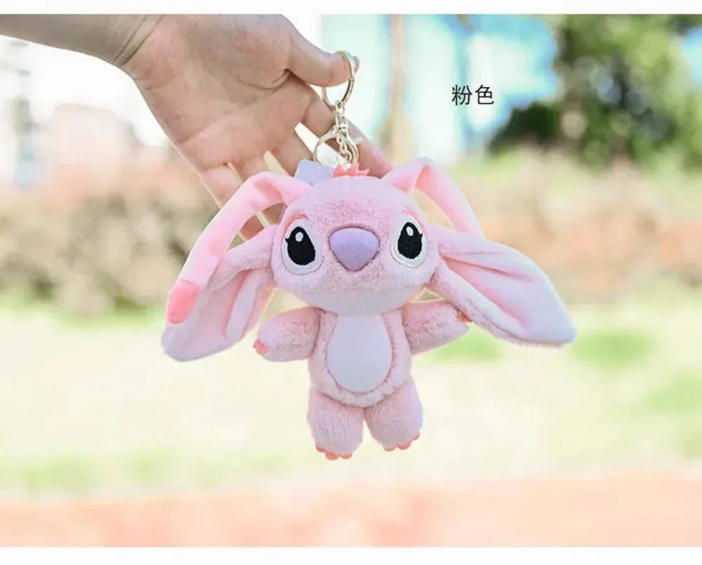 Stitch Plush Keychain – Cute Cartoon Bag Charm
