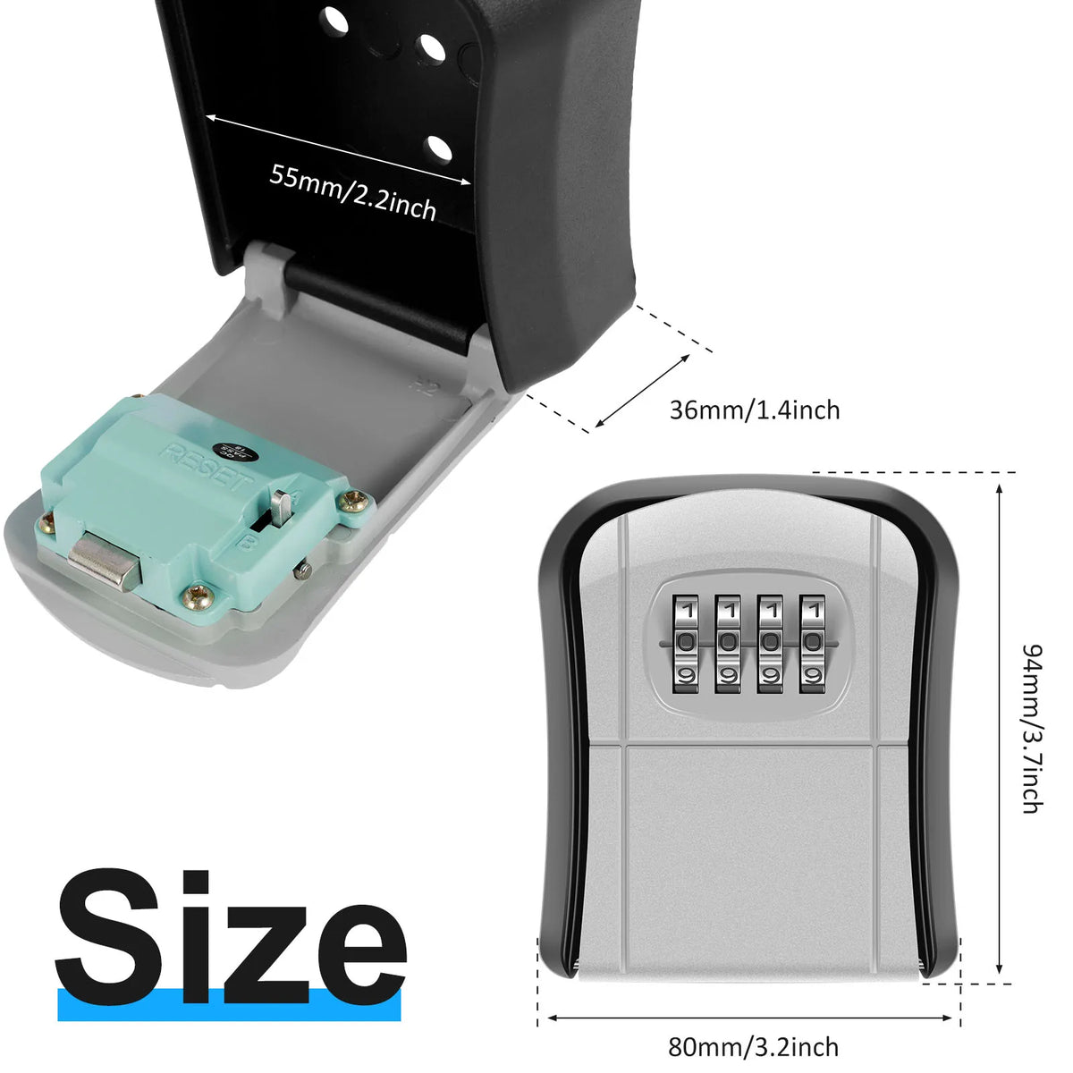 Combination Key Storage Box - A or B Size