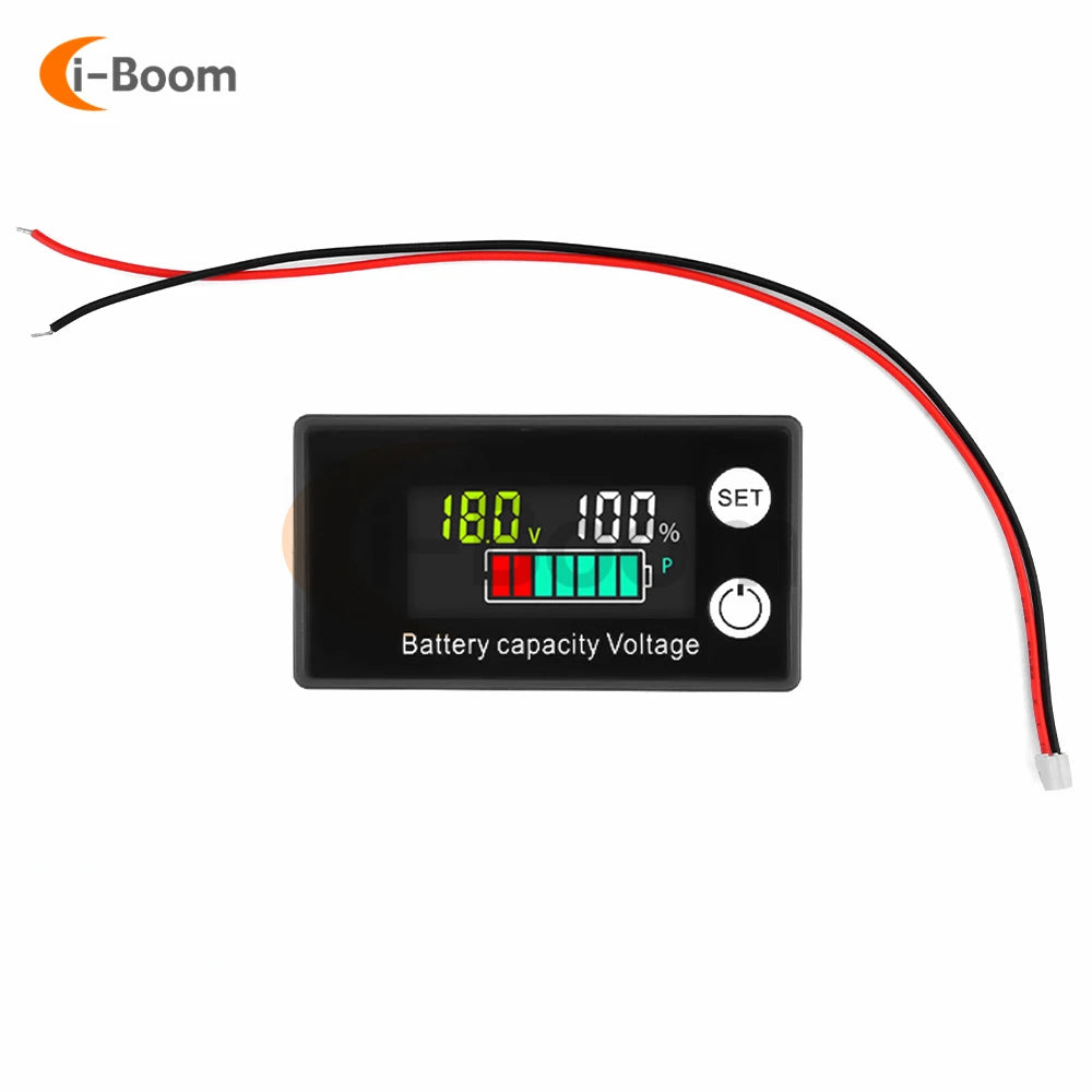 LCD Battery Voltage and Charge Indicator Module