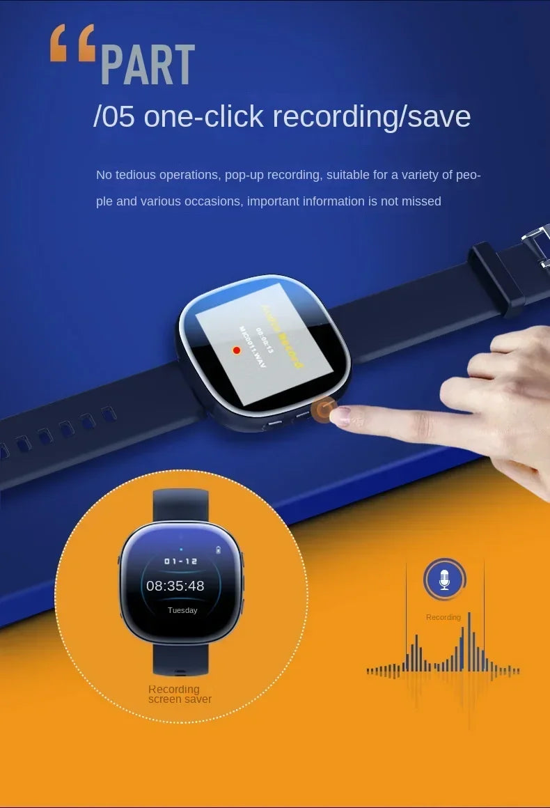 1080P Watch Mini Camera with Audio Recording