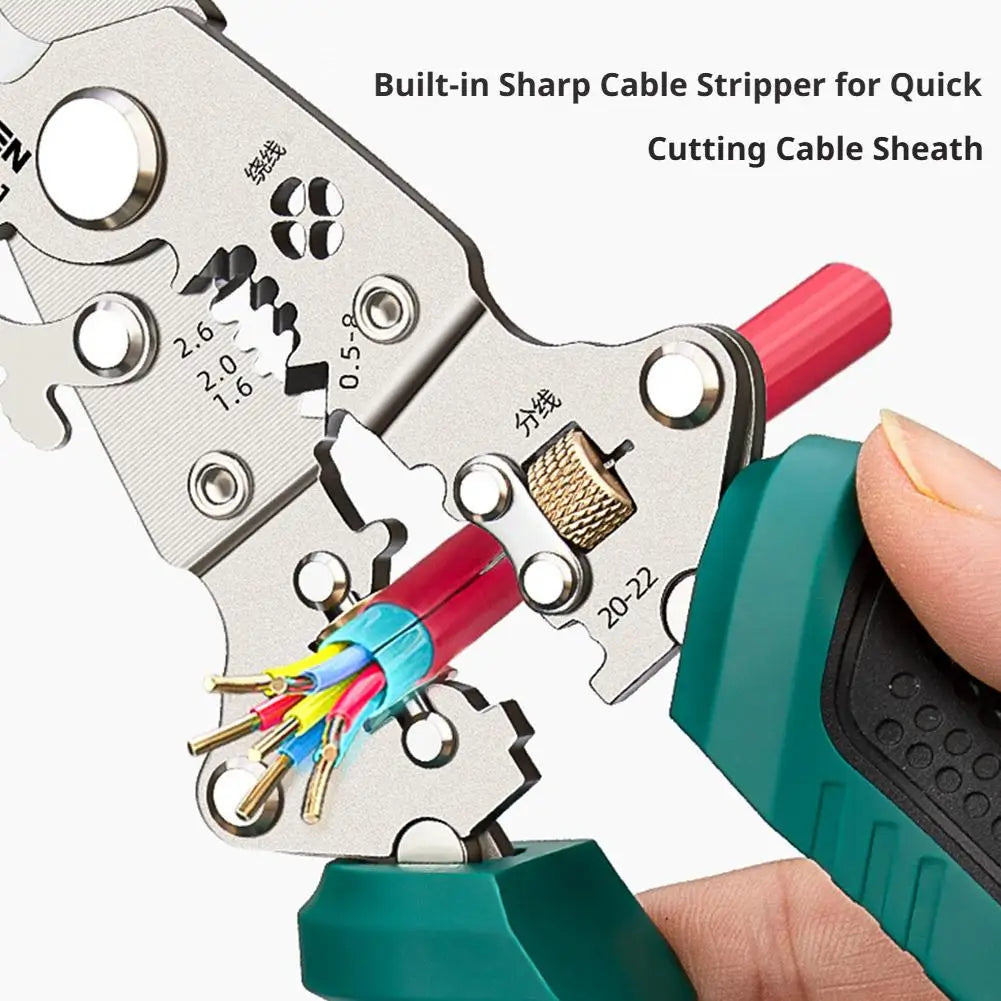 Folding Wire Stripper and Cutter Pliers - Options
