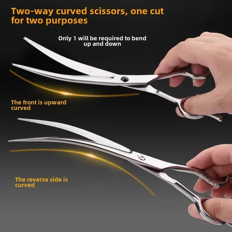 Stainless-Steel Pet Grooming Scissors