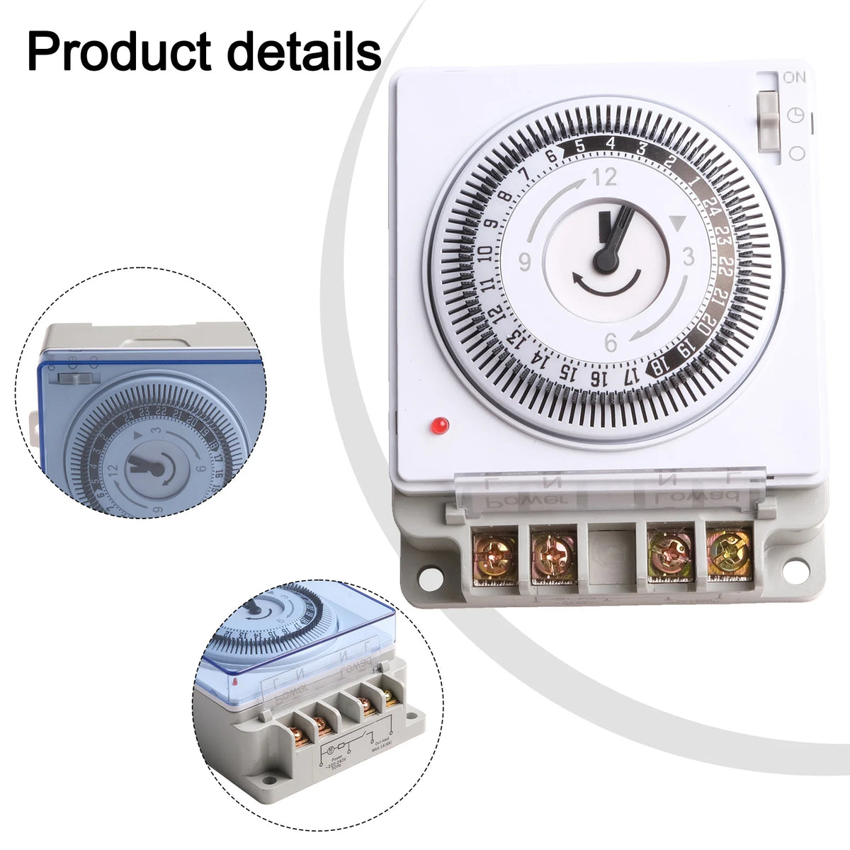 TH-195 Mechanical Daily-Cycle Timer