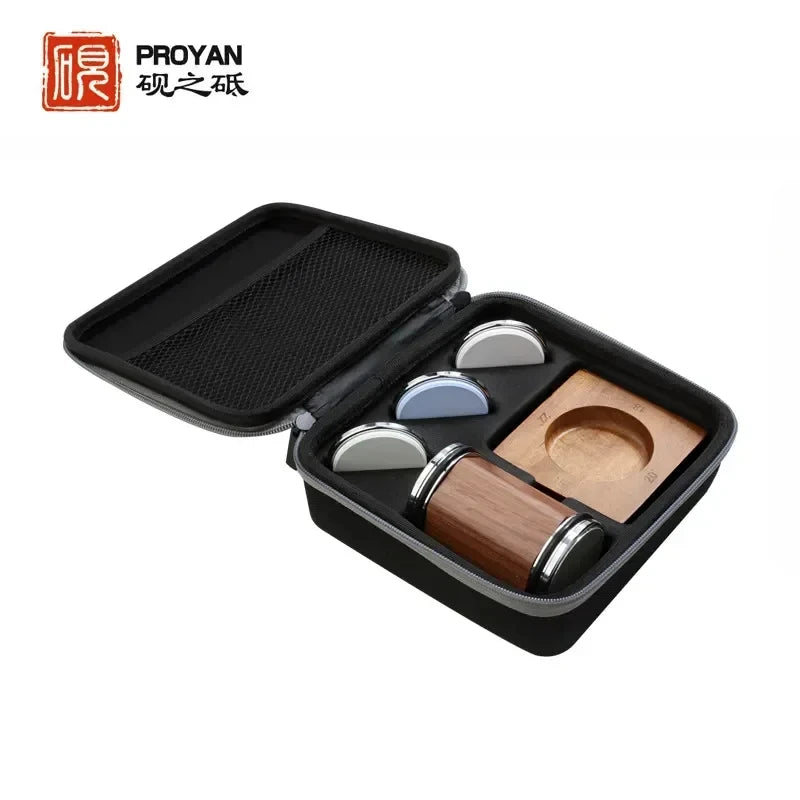 Affilacoltelli Professionale a Rullo Magnetico con Sistema Multiangolo