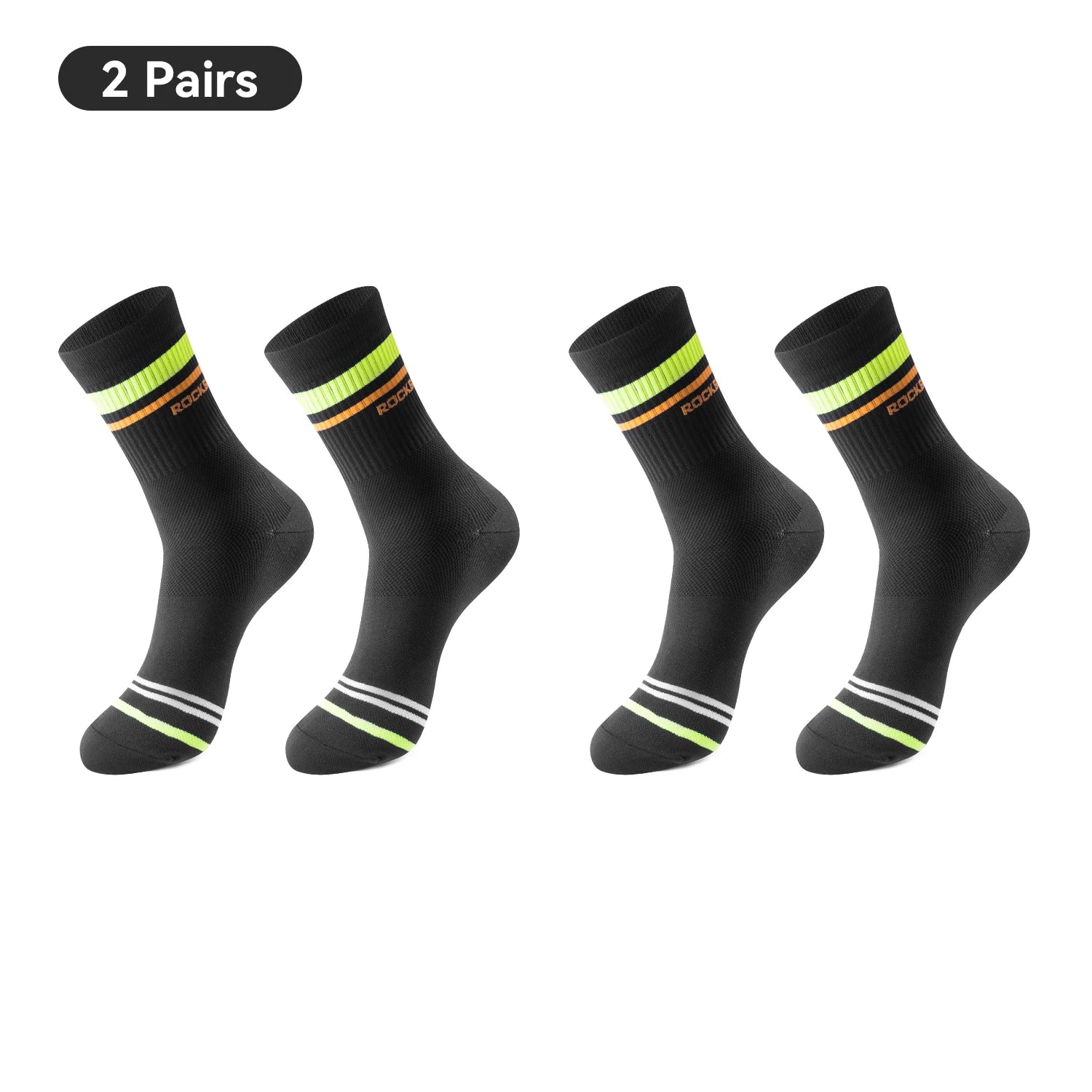 Cycling Socks Knee-High Breathable Stretch Sport Socks