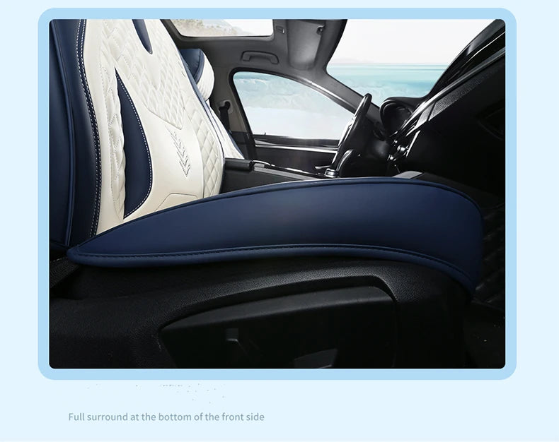 Універсальні чохли на автокрісла – комплект повного покриття з нубукової шкіри Nappa