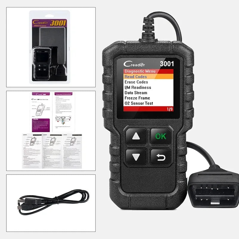 LAUNCH X431 CR3001 OBD2 Diagnostic Scanner