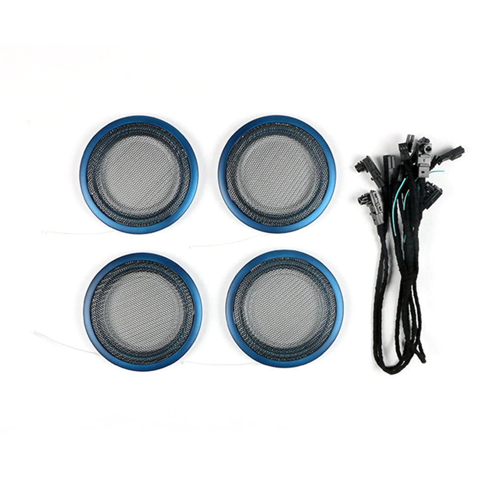BMW 3 Series 4 Series Door Speaker Cover 8-Color LED Light Kit