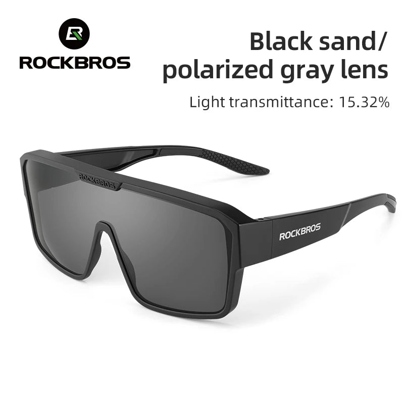 Polarized Cycling Sunglasses with Myopia Frame TR90 Sport Goggles