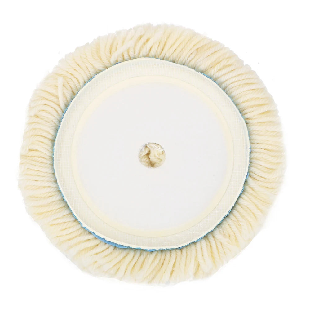 Six-Inch Wool-Blend Polishing Pad