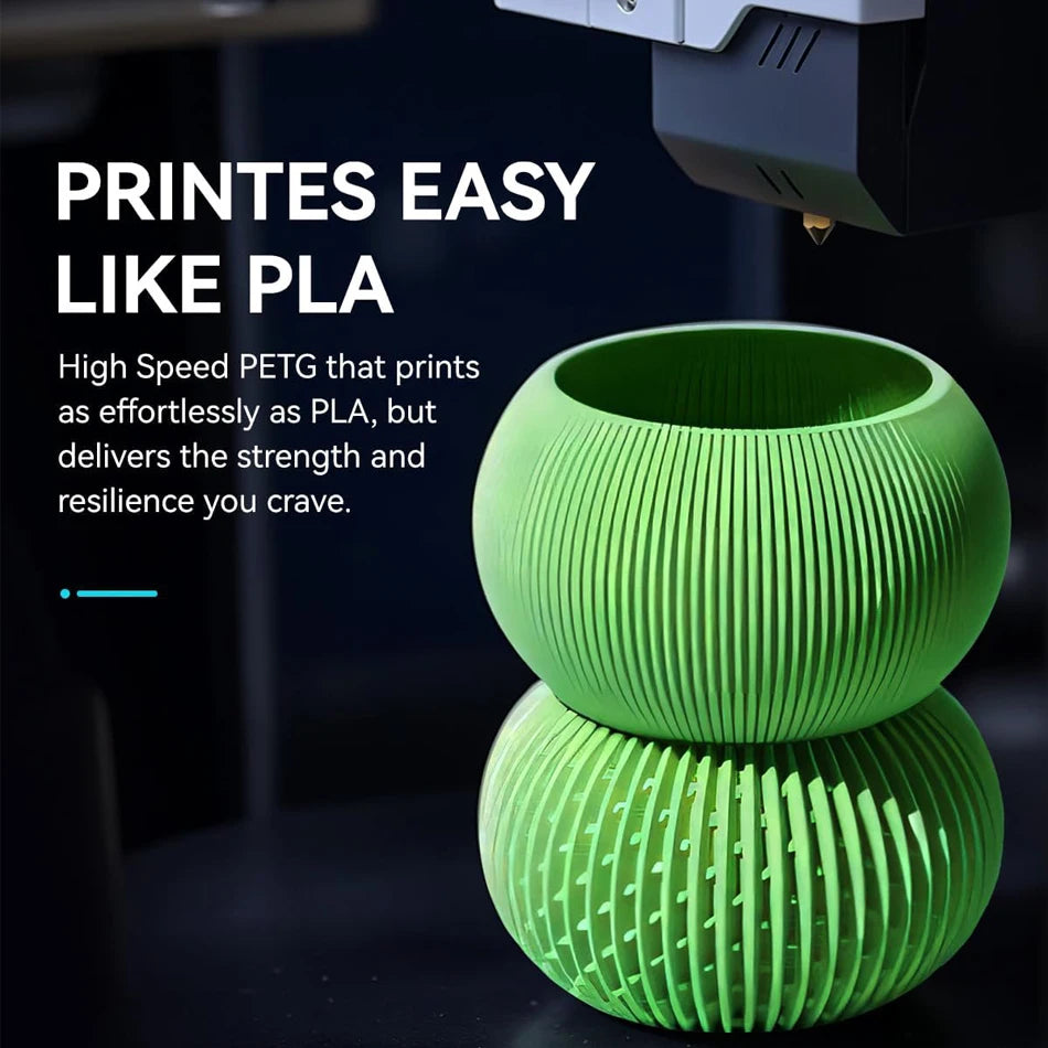 High Speed PETG Filament 1.75mm Matte 3D Printing Material