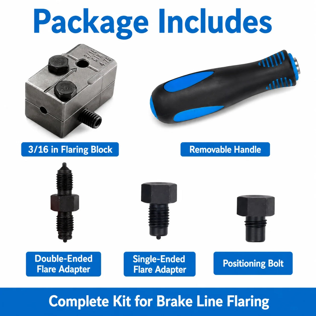 3/16-Inch Brake Pipe Flaring Kit
