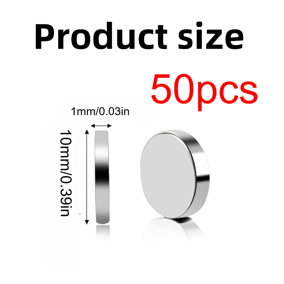 10x1/10x2/10x3 mm-20/50/100 ks kruhové magnety do chladničky, široko používané v kanceláriách, DIY, tabuľová doska, kuchynské náradie, skladovanie, nechty, umenie