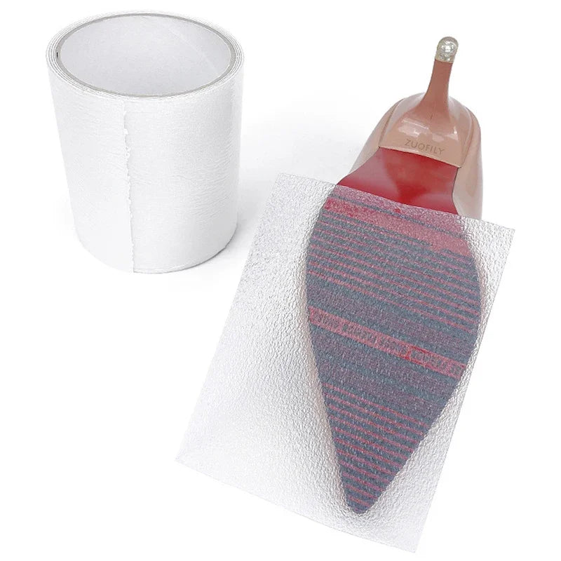 Protection adhésive pour semelle de chaussure