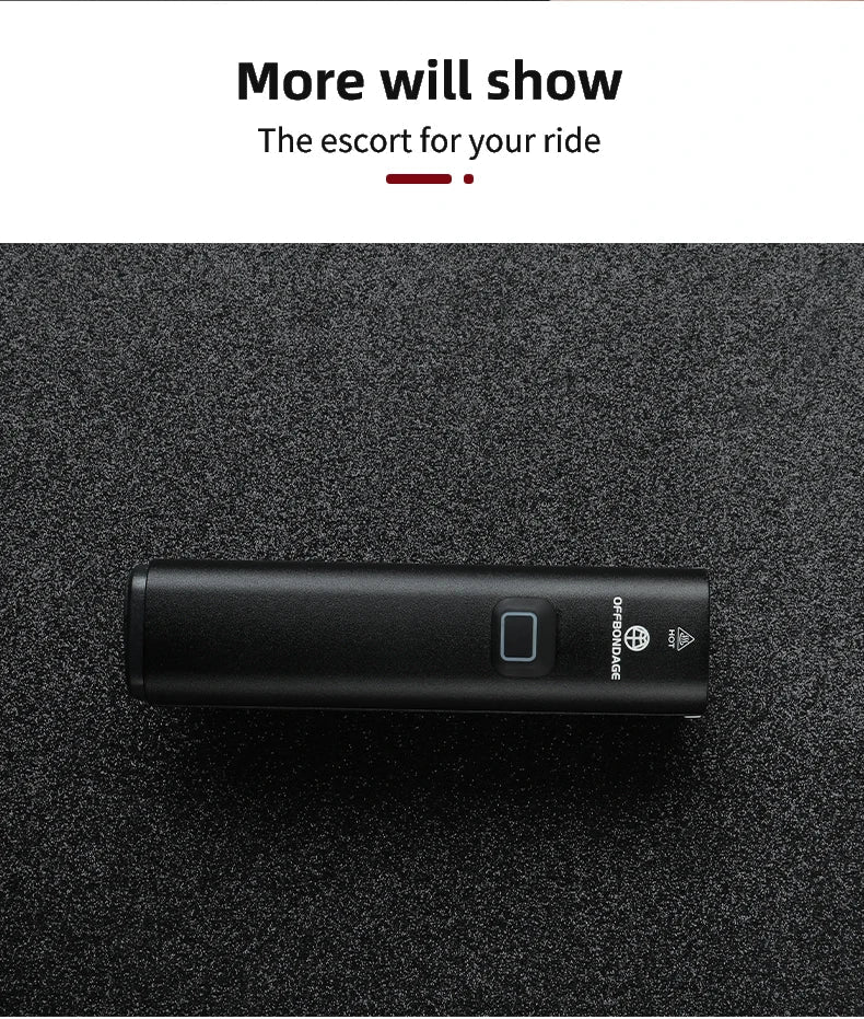 OFFBONDAGE Bicycle Light 1000Lumen Bike Headlight Power Bank Flashlight Handlebar USB Charging MTB Road Highlight 