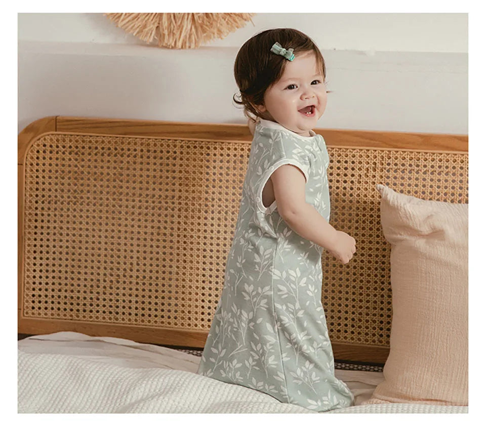 Baby Sleeping Bag Newborn Swaddle Thin Cotton Sack