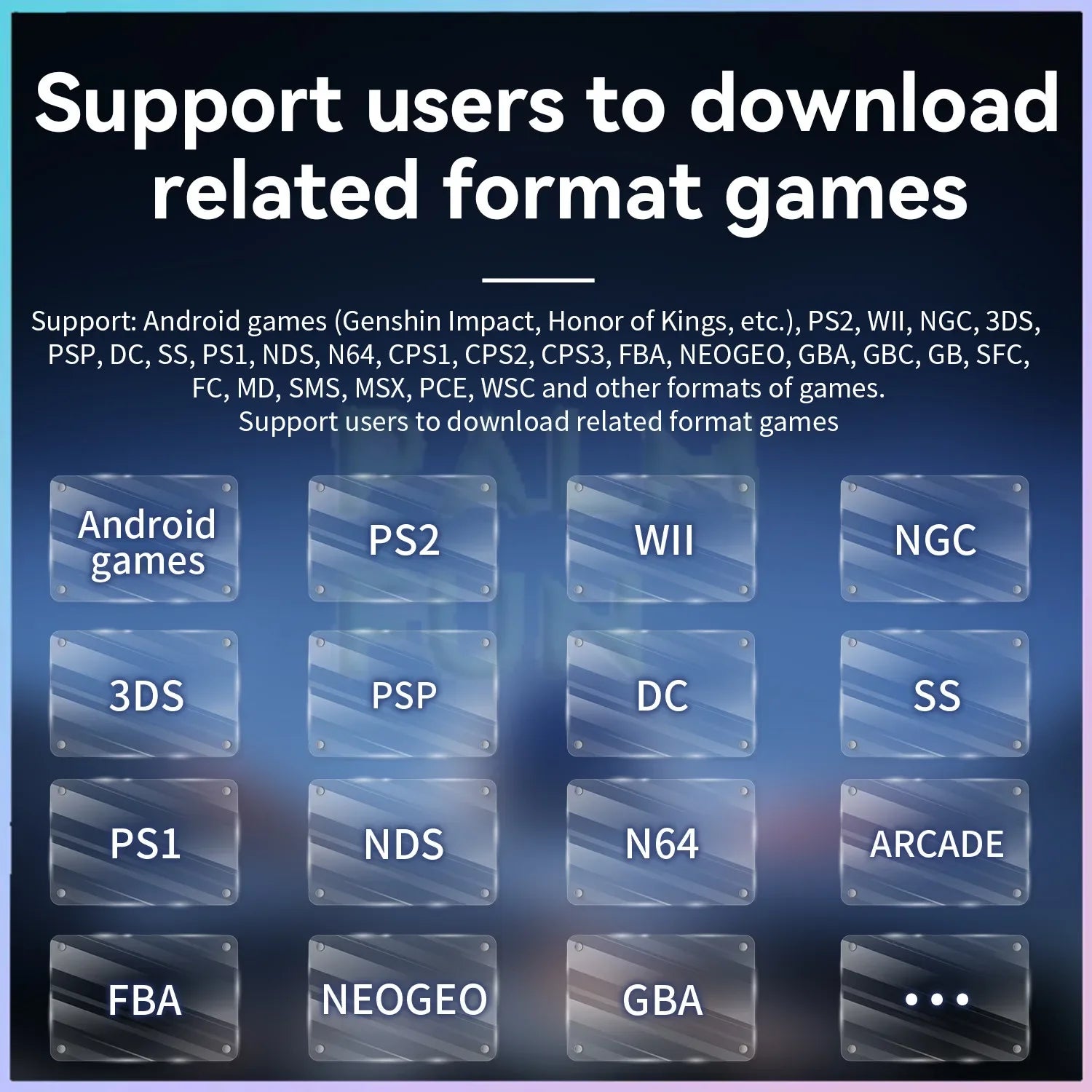 ANBERNIC RG556 Retro przenośna konsola do gier