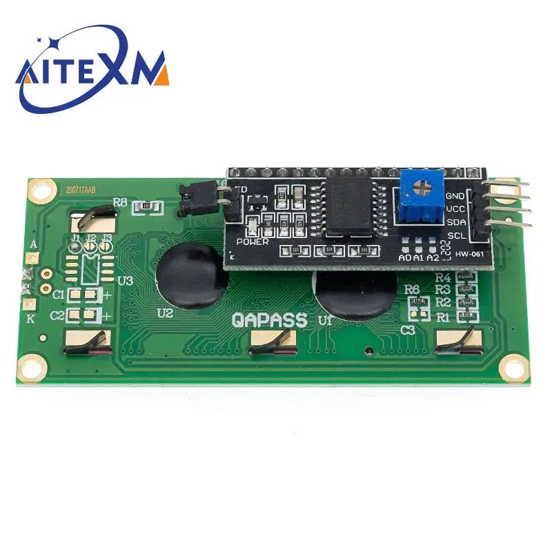 Wyświetlacz znakowy LCD1602 16x2 z opcjonalnym adapterem I2C