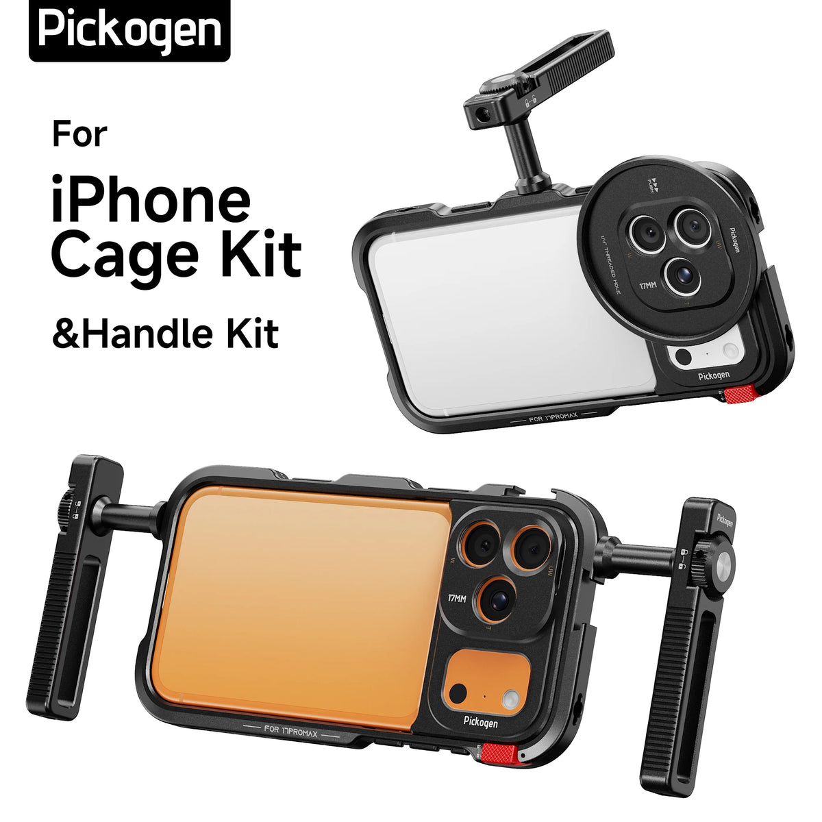 Klatka operatorska PICKOGEN do iPhone’a 17 Pro i Pro Max