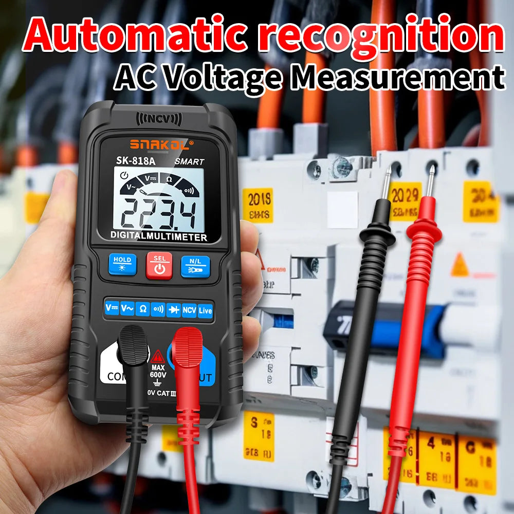 SK-818A Auto-Range Digital Multimeter