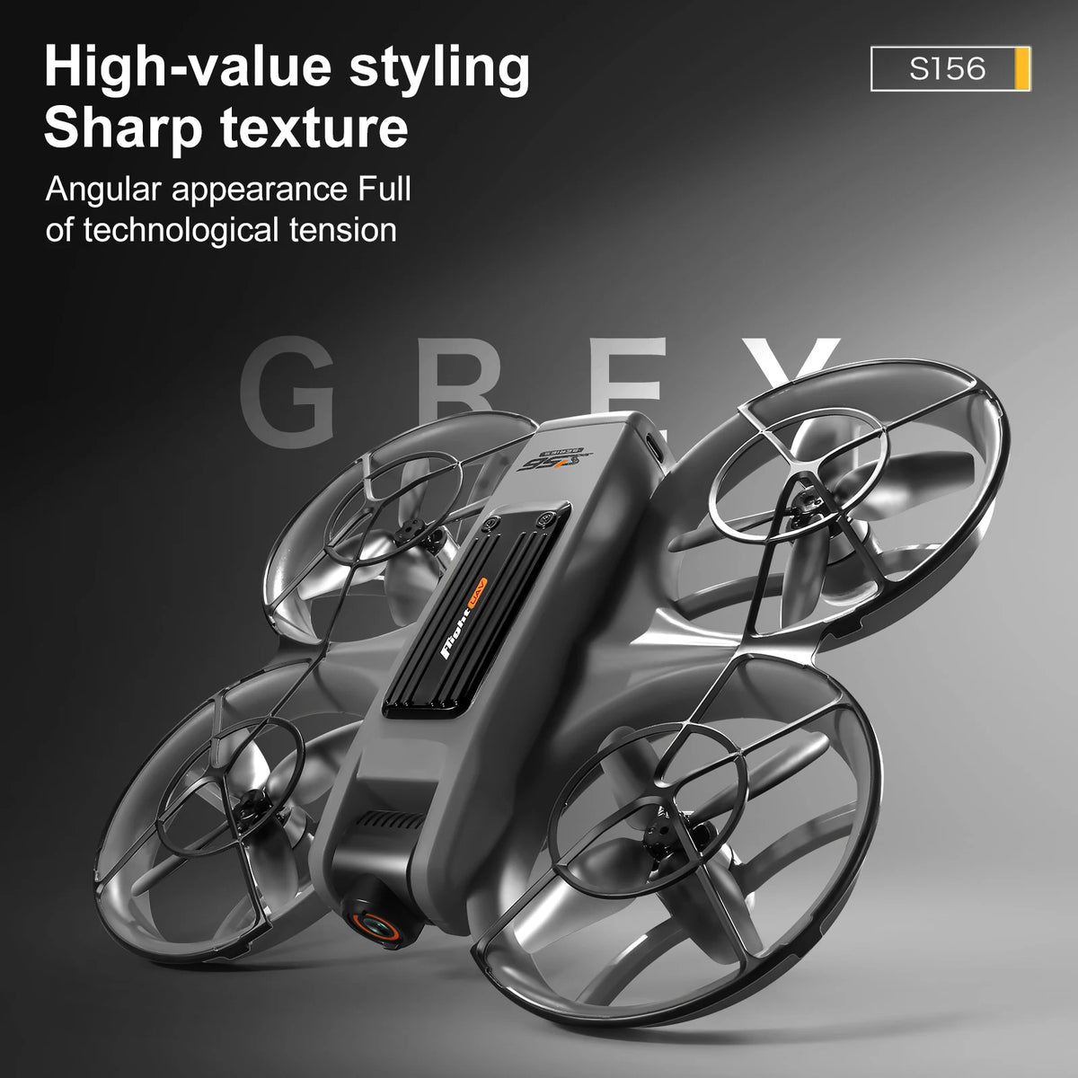 2026 New S156 Quadcopter Aircraft Drone 8K Professional Camera Drone 5G WIFI FPV 4.5 Inch Large Screen Remote Control RC Dron