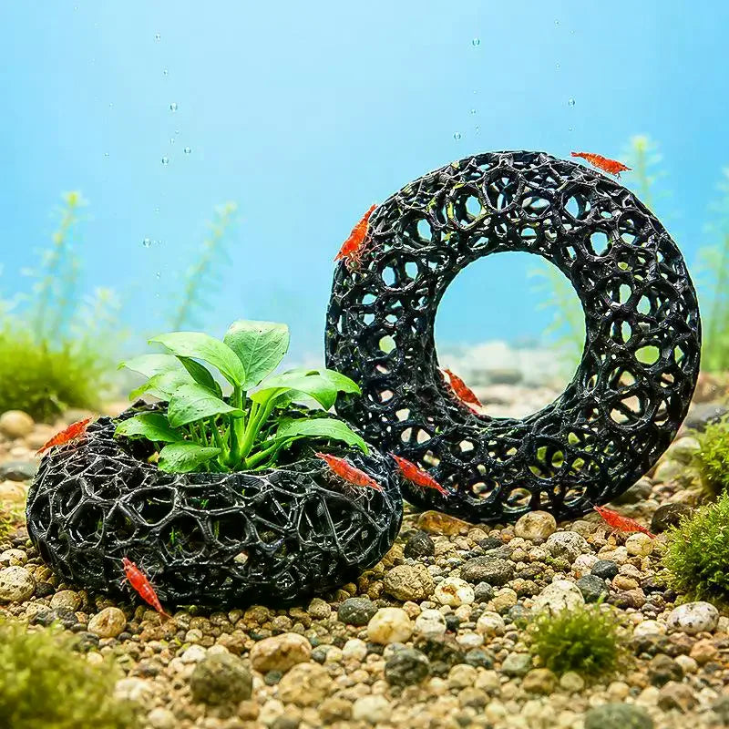 Obročast akvarijski zaščitnik za rakle — 8 cm