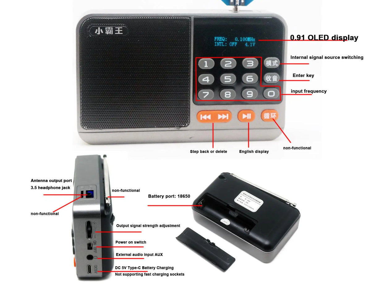 Four-Band Radio Test Signal Generator