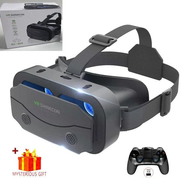 VR brýle 3D virtuální realita, headset, helma, čočky, brýle, chytré pro smartphony, mobilní hry, sada Viar Viewer