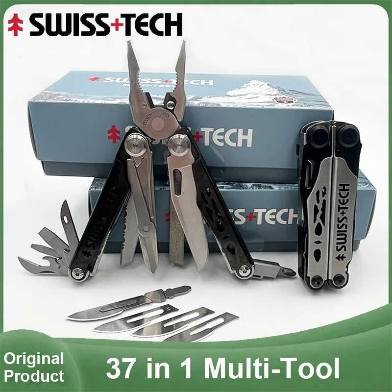 37-in-1 Folding Pliers Multitool