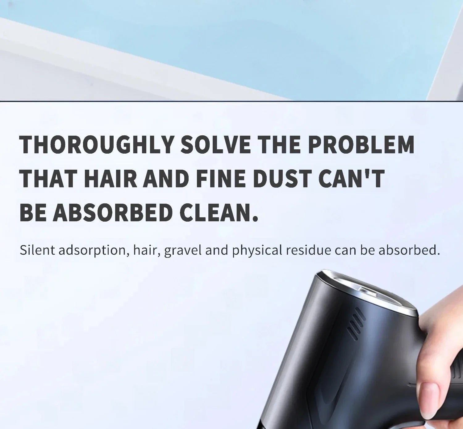 CENRR 98000PA Krachtige Mini Auto Stofzuiger Snoerloos Draadloos Auto Reinigingsapparaat Handheld Draagbare Stofzuiger Luchtpistool